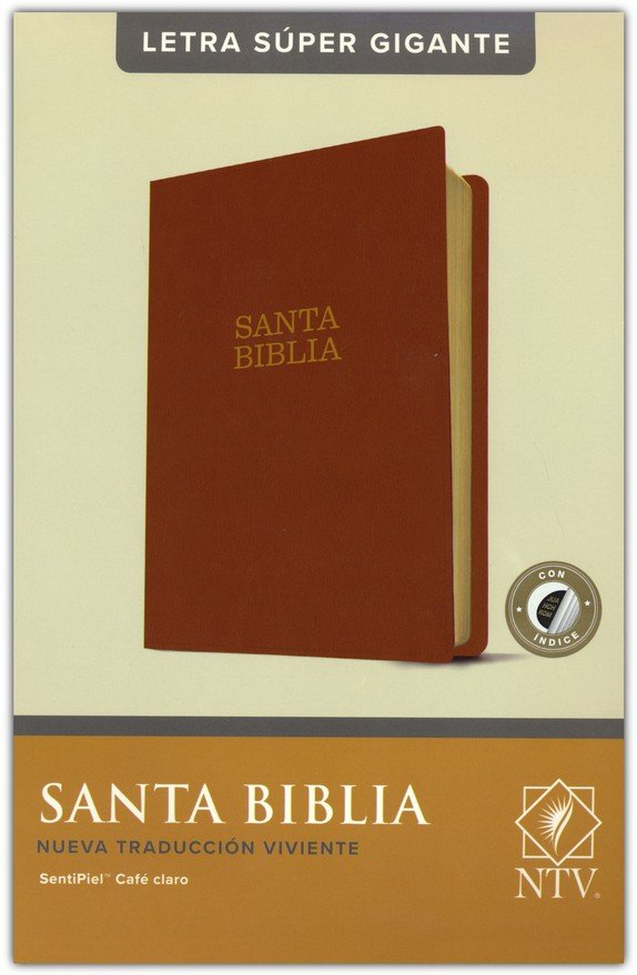 NTV Santa Biblia, letra súper gigante