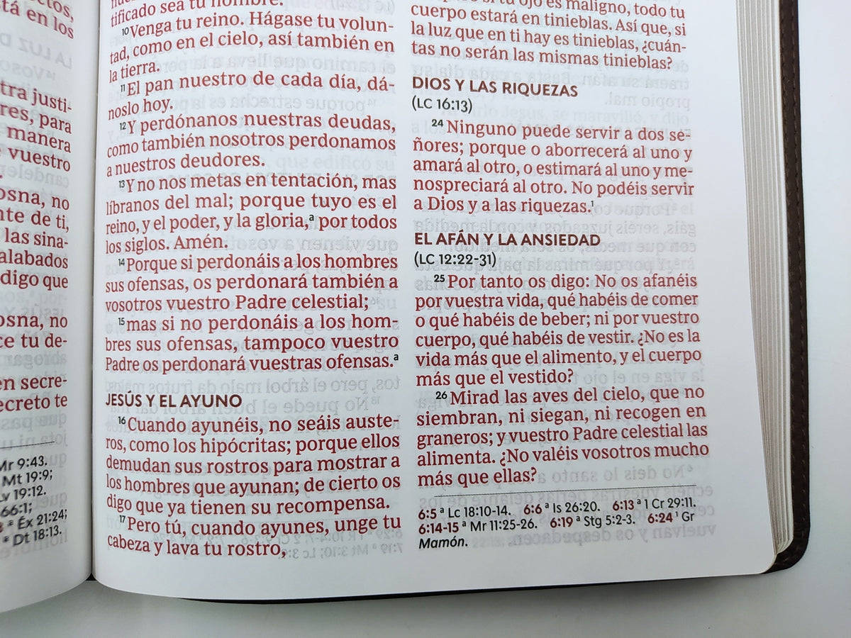 Biblia RVR60 letra grande i/piel café