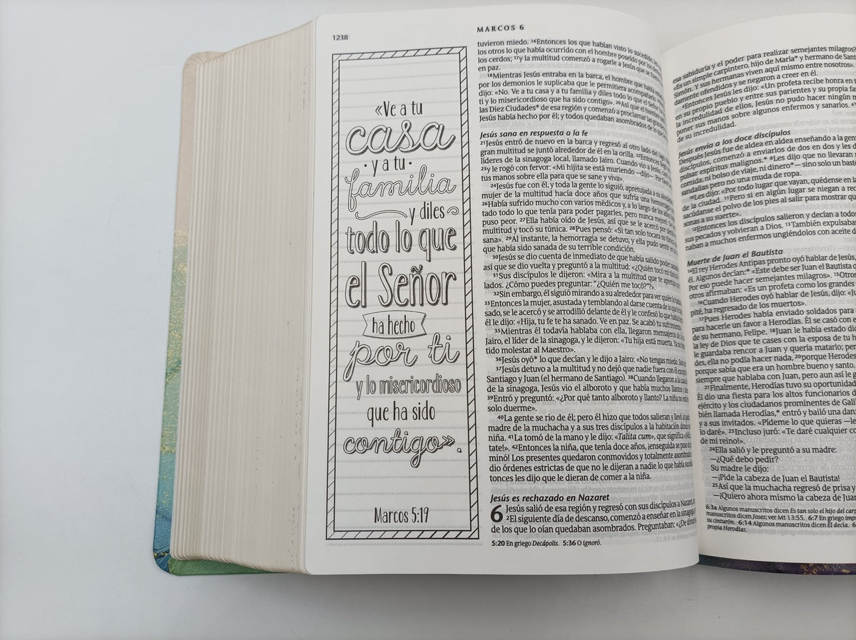 Biblia Inspira NTV, Piel Imit. Dorada