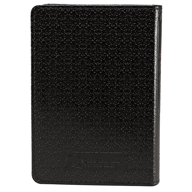 KJV Mini Pocket Bible Lux Leather, Black