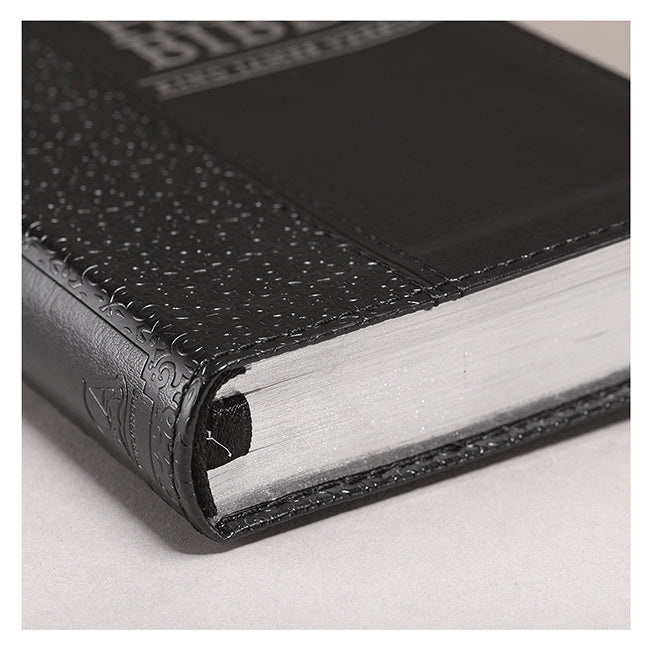 KJV Mini Pocket Bible Lux Leather, Black