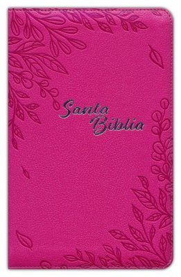 Biblia mediana NTV – Flores rosa – Zíper