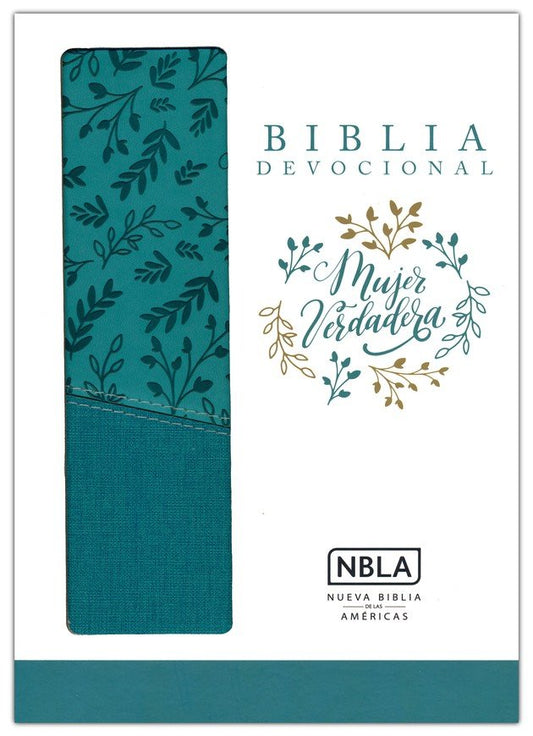 Biblia Mujer Verdadera NBLA, Duotono Aqua