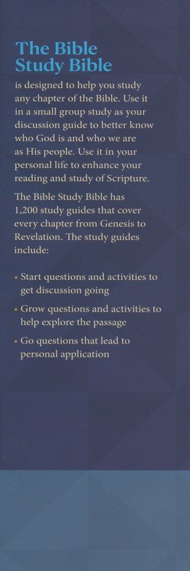 NKJV The Bible Study Bible, Comfort Print--cloth over board, blue