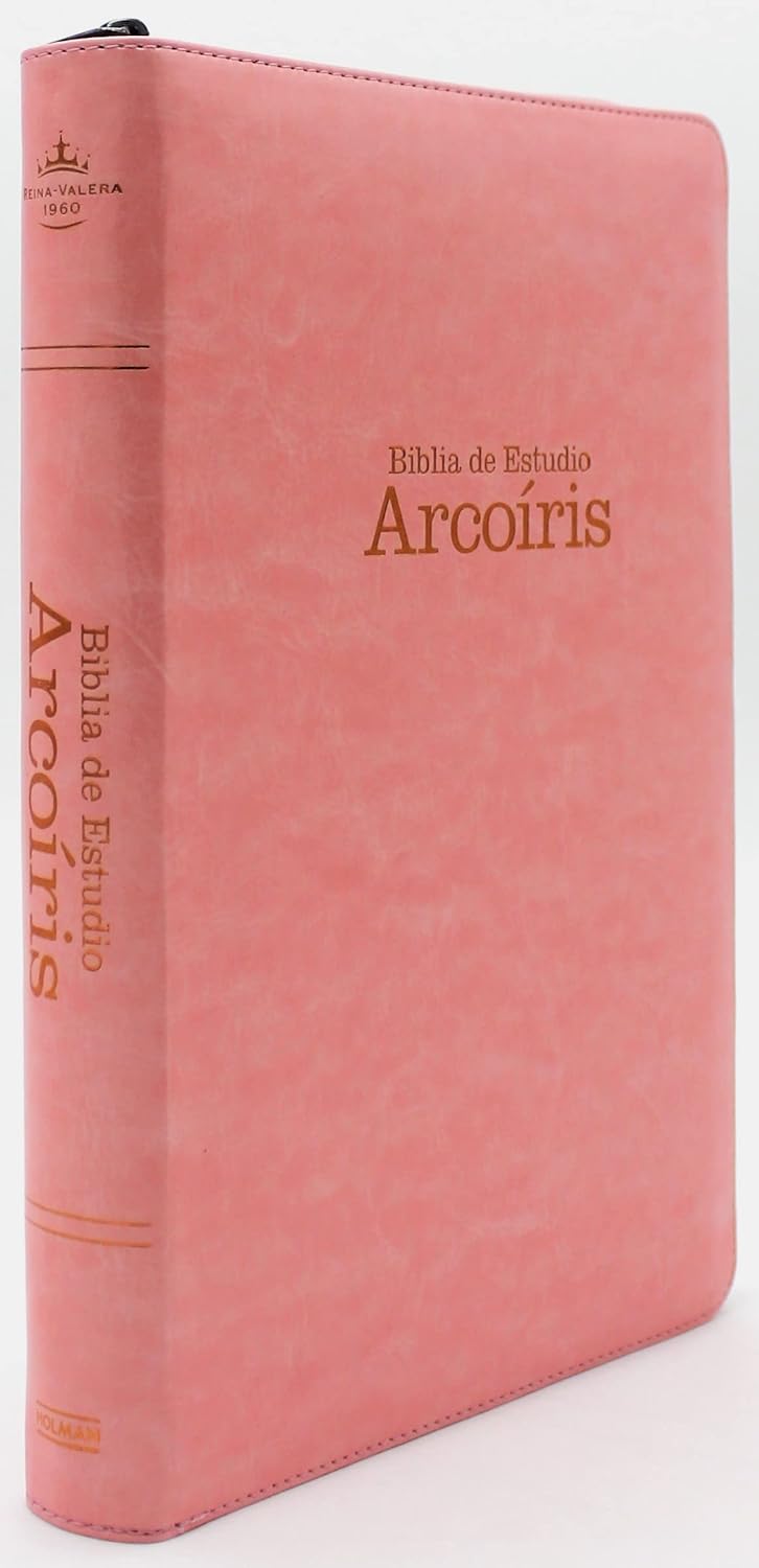 Biblia de Estudio Arco Iris Reina Valera 1960 con cierre