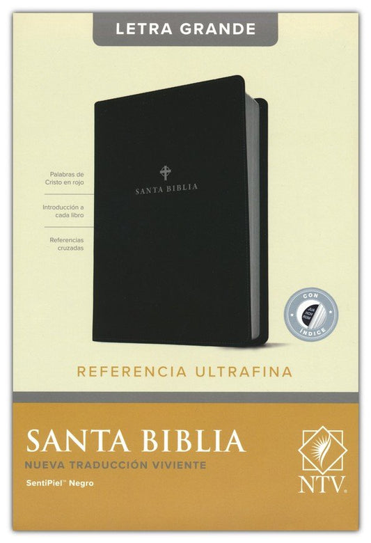 Santa Biblia Edicion de referencia ultrafina, Letra Grande