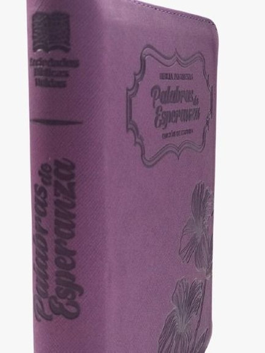 Biblia de Promesas Palabras de Esperanza Estudio Lila Rvr 1960