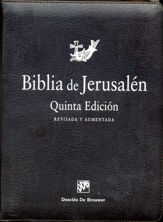 Biblia de Jerusalén: 5ª edición Manual totalmente revisada