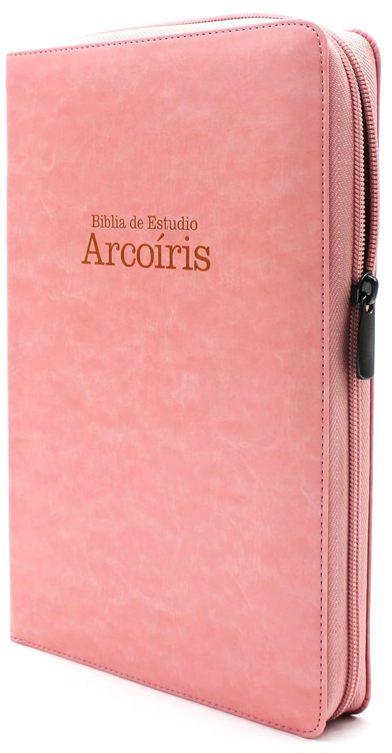 Biblia de Estudio Arco Iris Reina Valera 1960 con cierre