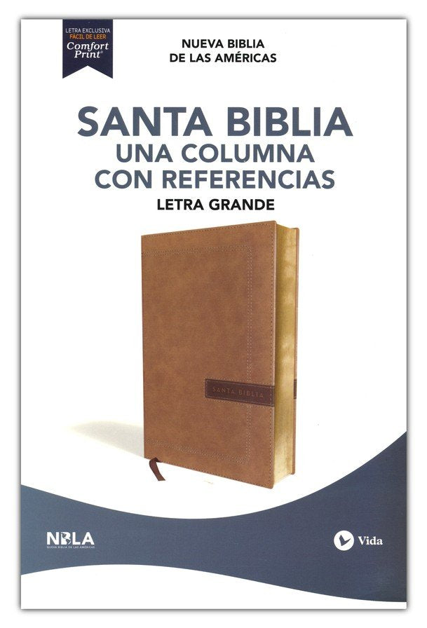 NBLA Santa Biblia, Una Columna con Referencias, Letra Grande