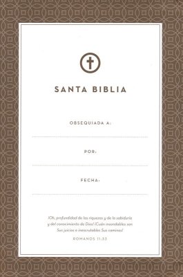 NBLA Santa Biblia, Una Columna con Referencias, Letra Grande