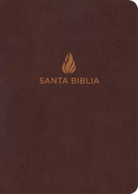 Biblia Letra Gde. Tam. Manual RVR 1960, Piel Fab. Marron