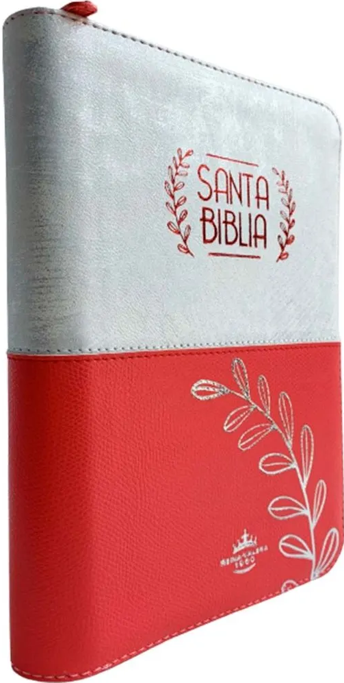 BIBLIA REINA VALERA 1960, ROSADA CON PLATEADO