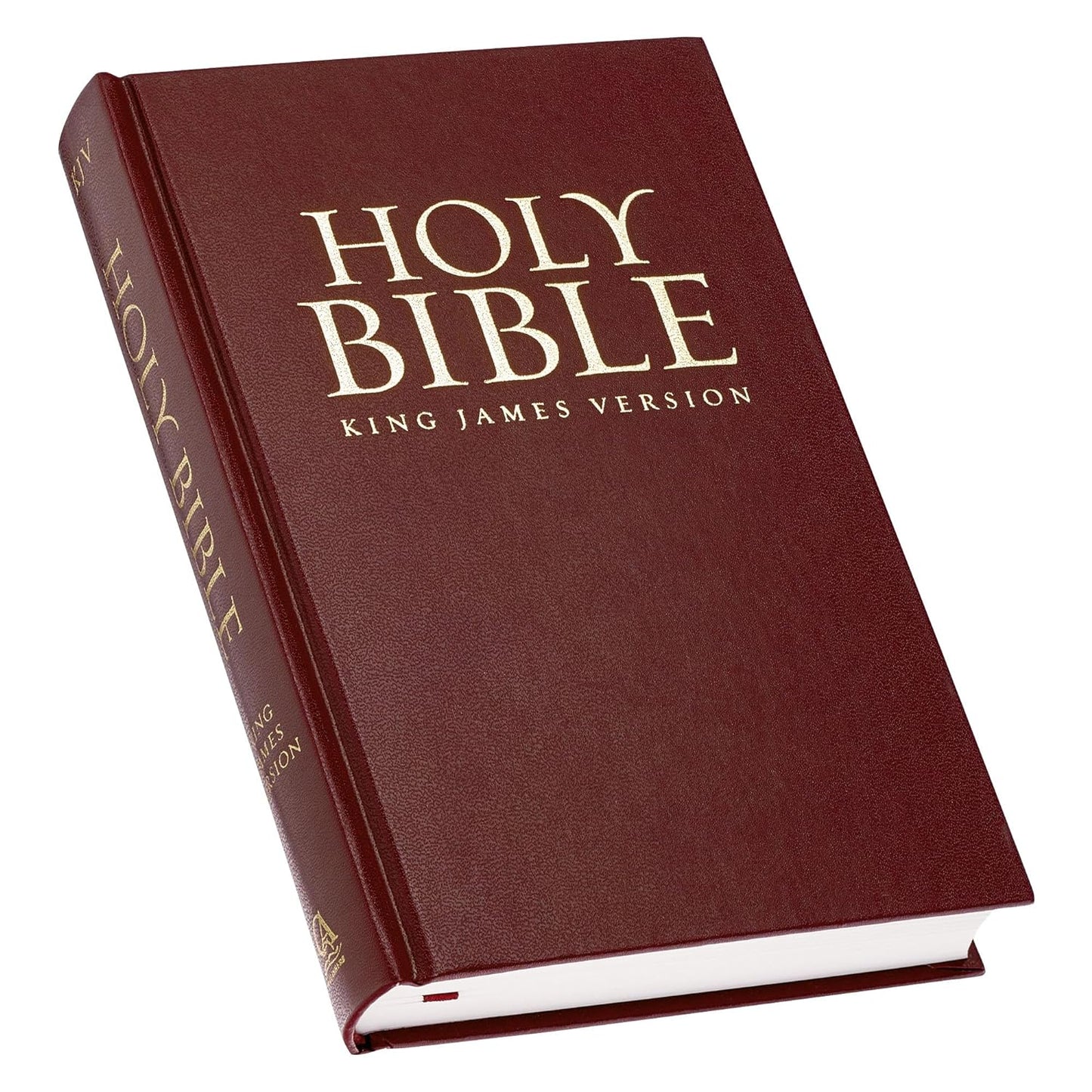 KJV Holy Bible, Pew and Worship Bible Red Letter Edition Hardcover - Ribbon Marker, King James Version, Burgundy