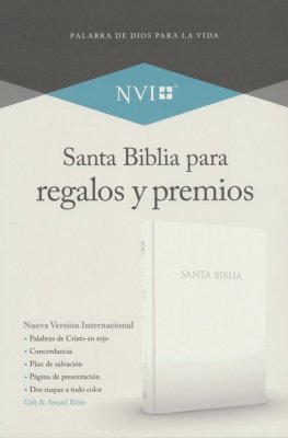 NVI Biblia, blanco imitacion piel