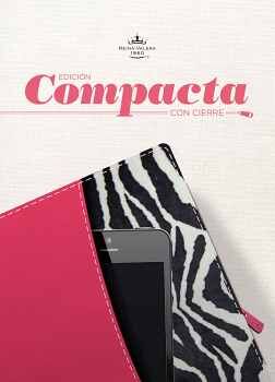 SANTA BIBLIA -ED. COMPACTA/PIEL FUCSIA/CON CIERRE/REINA VALERA-