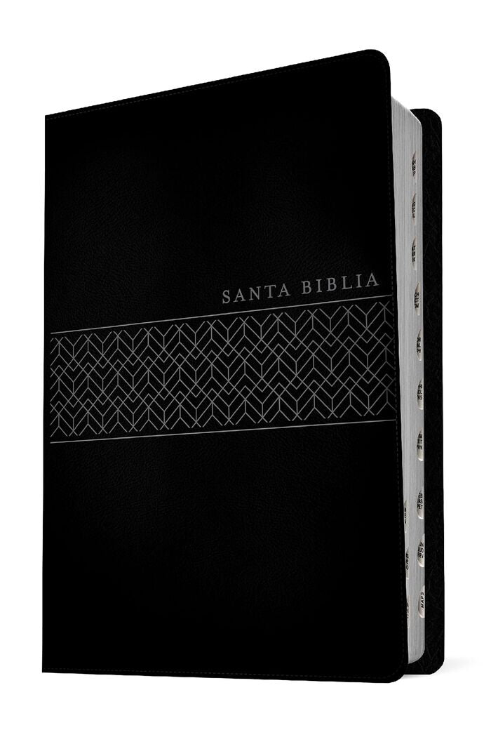 Biblia NTV tamaño manual letra grande i/piel negro con índice