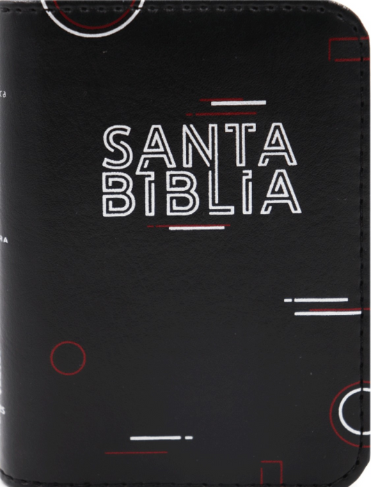 Biblia Mini Bolsillo Negro Cierre RVR 1960