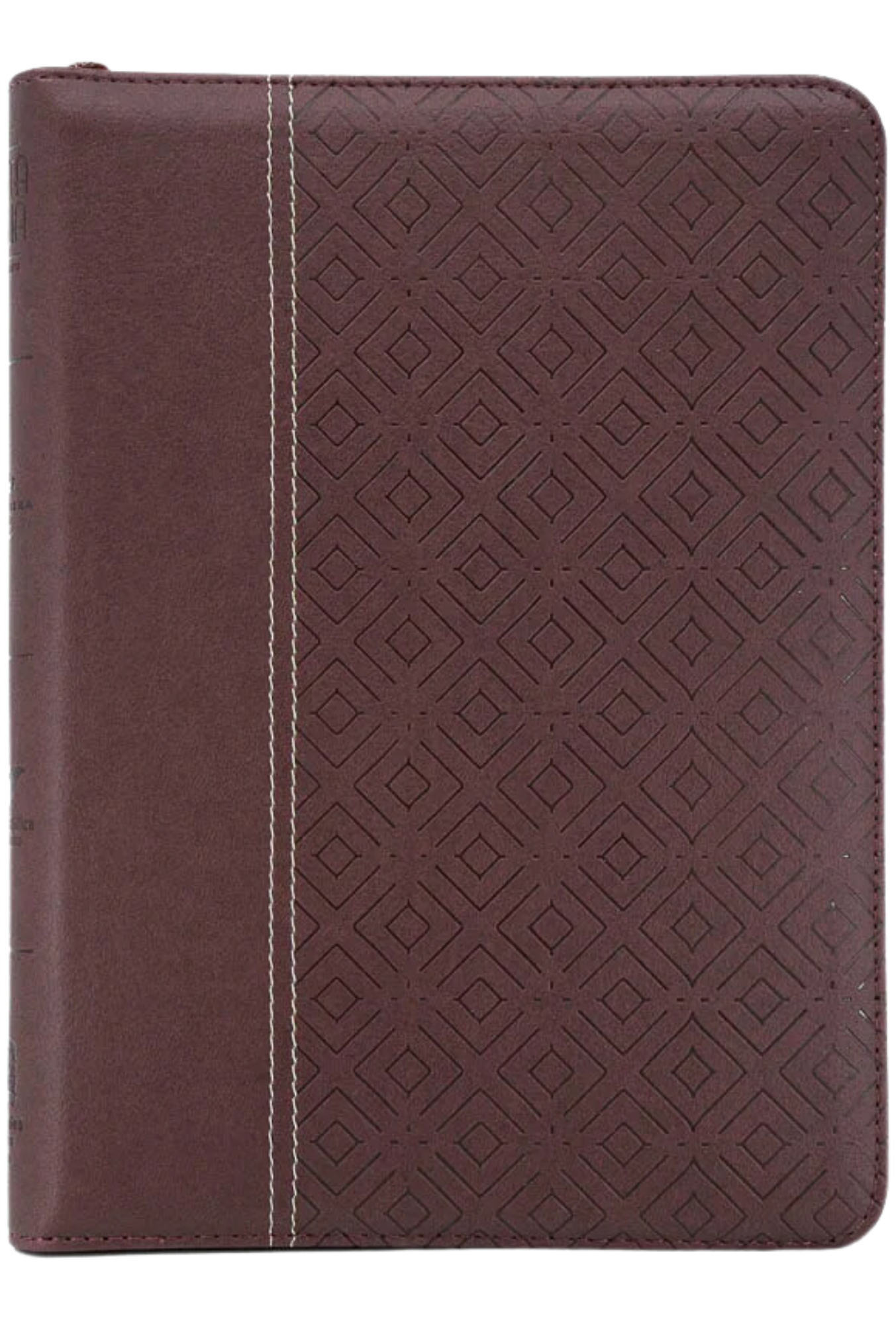 Biblia Letra Gigante Piel Vino Cierre Index RVR 1960