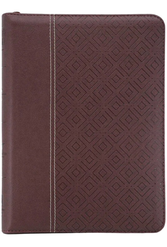 Biblia Letra Gigante Piel Vino Cierre Index RVR 1960