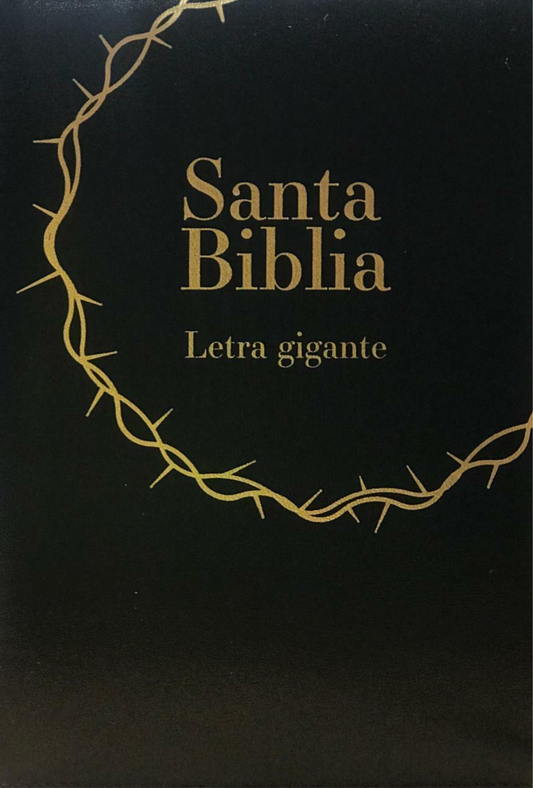 Biblia Reina Valera1960 Letra Gigante Imitación Piel Cierre e Index