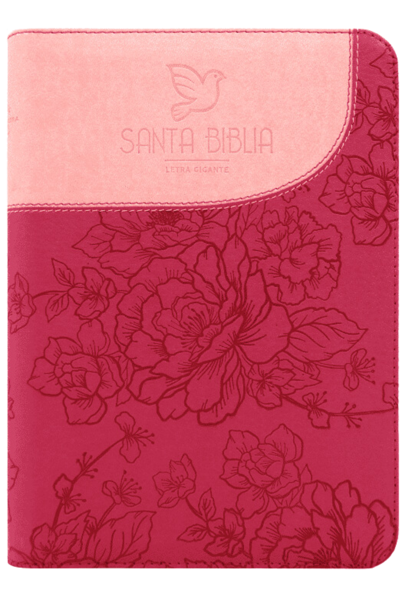 Biblia Letra Gigante Duo Tono Rosa Cierre Index RVR 1960