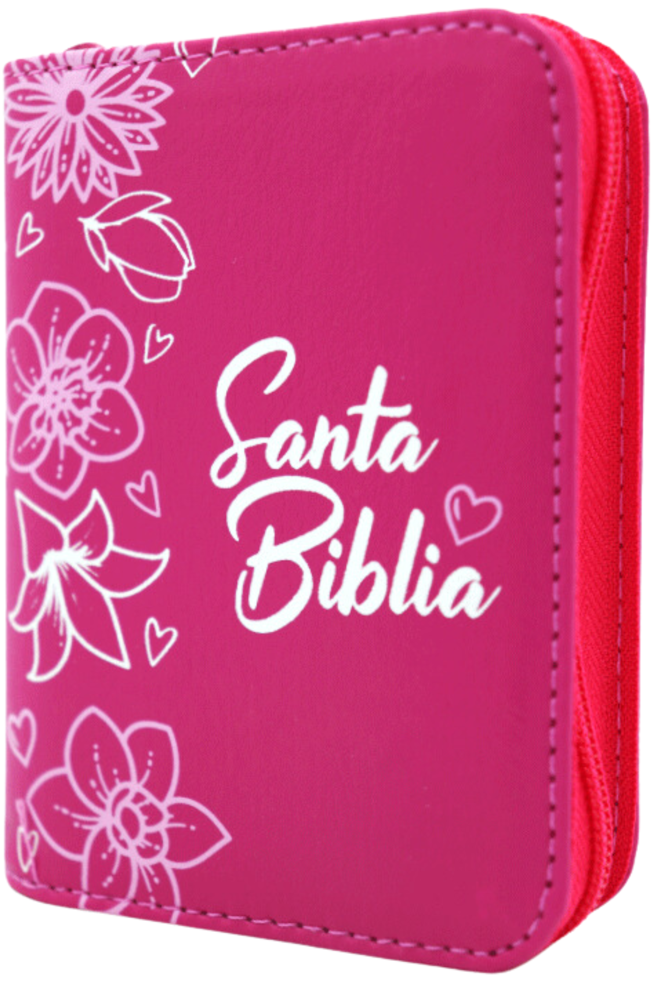 Biblia Mini Bolsillo Rvr 1960 Fucsia C/cierre