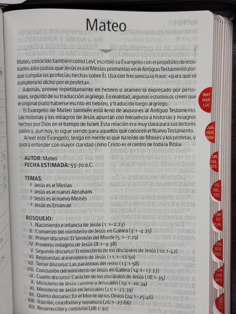 Biblia Letra Gigante 14 puntos Reina Valera 1960 Piel Negro con Índice y Cierre