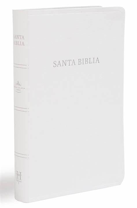 Biblia RVR60 i/piel Blanco