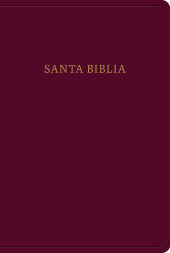 RVR 1960 Biblia letra grande tamaño manual, borgoña imitación piel (Santa Biblia) - 9781535973489