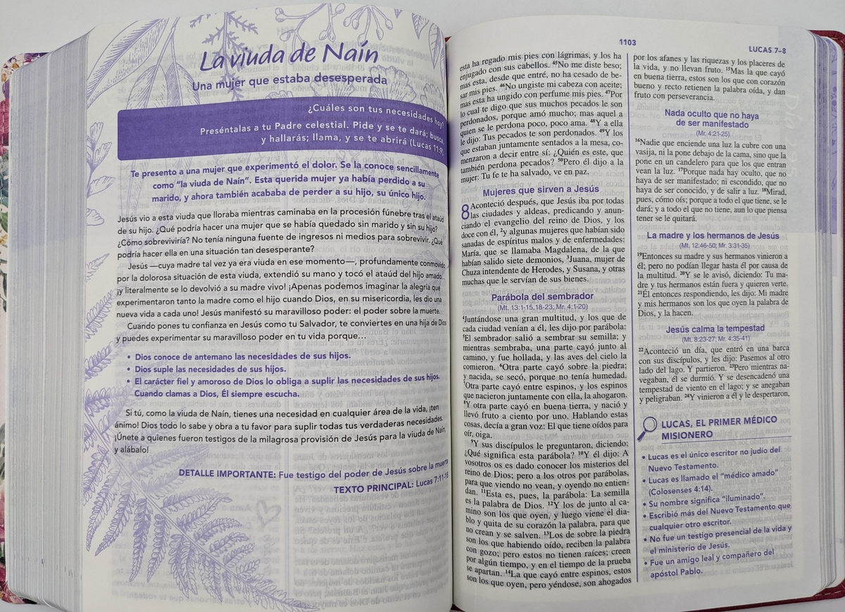 BIBLIA DE UNA JOVEN CONFORME AL CORAZÓN DE DIOS