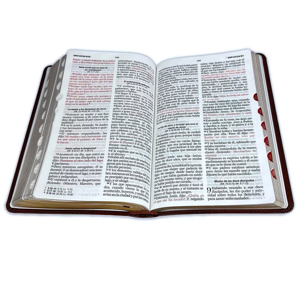 Biblia Letra Grande 12 puntos RV1960 imit piel café con indice