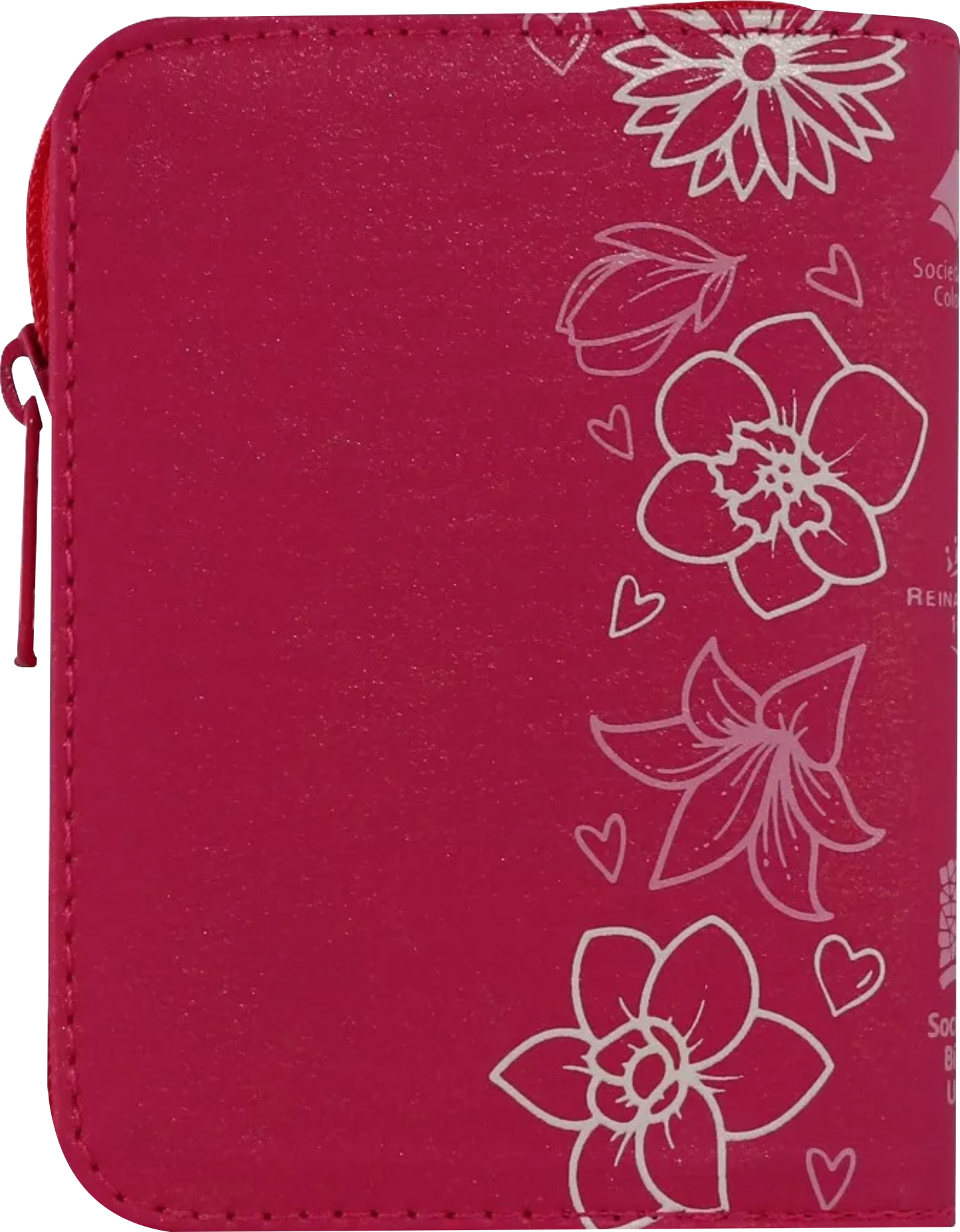 Biblia Mini Bolsillo Rvr 1960 Fucsia C/cierre