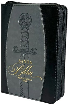 Biblia Tamano Compacto Letra Grande 11 Pts Con Indice y Zipper | Imitacion Piel