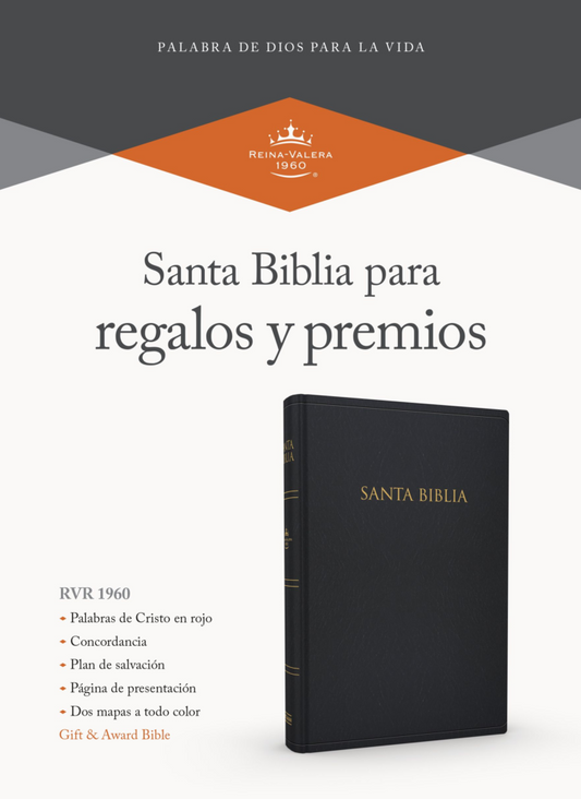 Biblia RVR 1960, Piel Imit. Negra