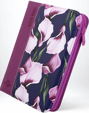 Biblia Reina Valera 1960 / Flores Magenta