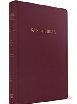 RVR 1960 Biblia letra grande tamaño manual, borgoña imitación piel (Santa Biblia) - 9781535973489