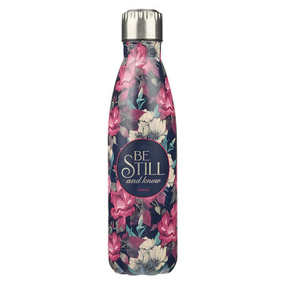 Be Still And Know Stainless Steel Water Bottle