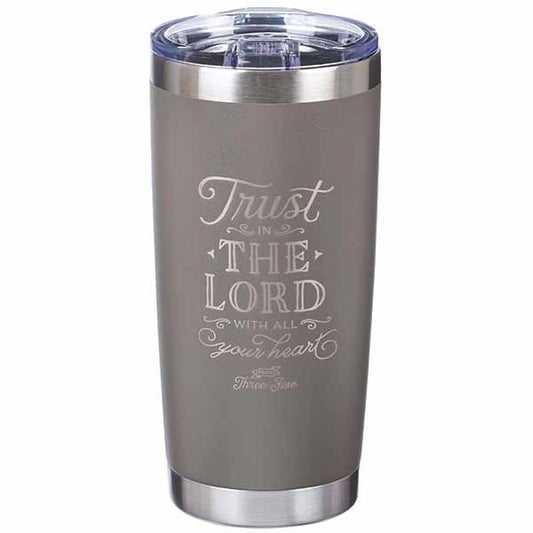 Trust in the Lord, Stainless Steel Travel Mug