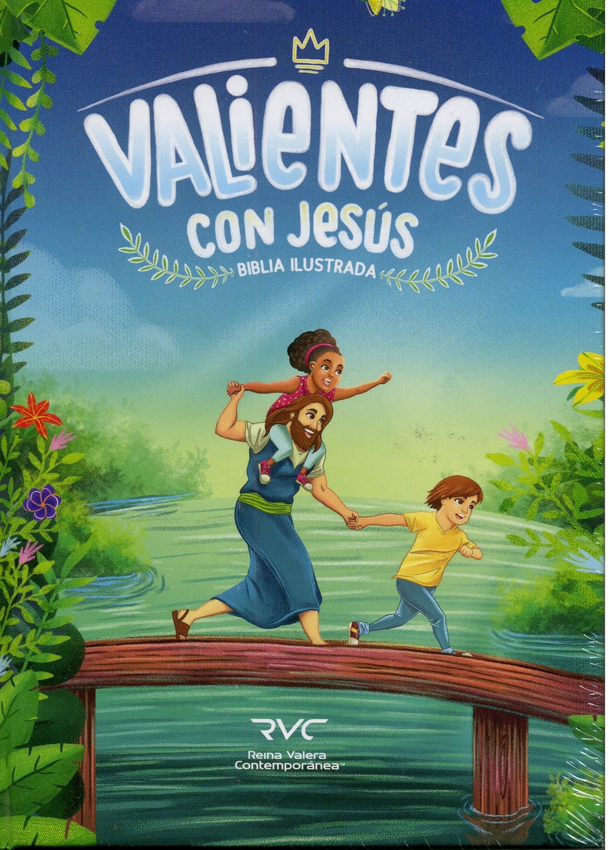 Biblia Compacta Ilustrada Valientes con Jesús, Reina-Valera Contemporánea RVC, tapa dura a color Tapa dura