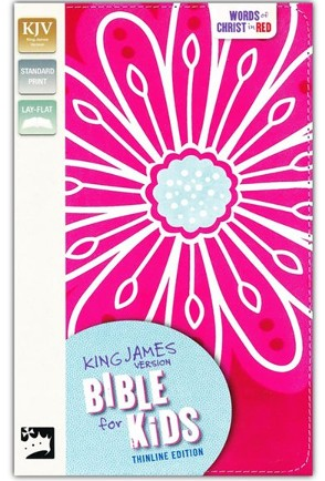 KJV Bible for Kids Pink, Imitation Leather