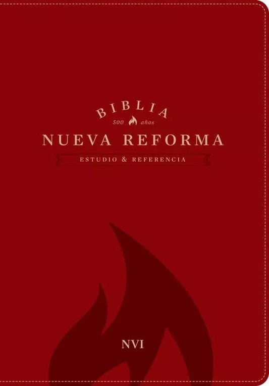 Biblia de Estudio y Referencia Nueva Reforma Piel Italiana