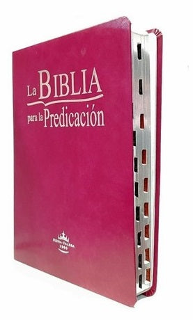 Biblia De Estudio Para La Predicación Reina Valera 1960 Purpura