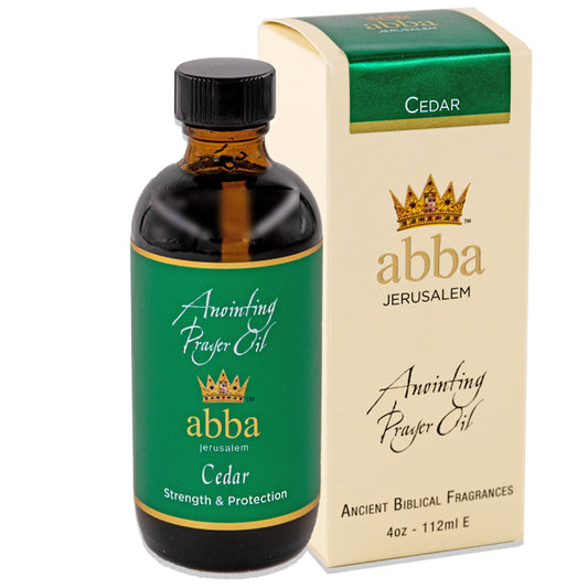 Abba Cedar Anointing Oil Large