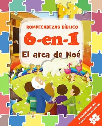 6 en 1 Biblia de niños RCB: El arca de Noé