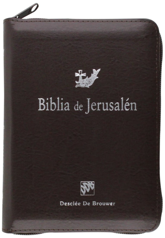 Biblia de Jerusalén de bolsillo con cremallera