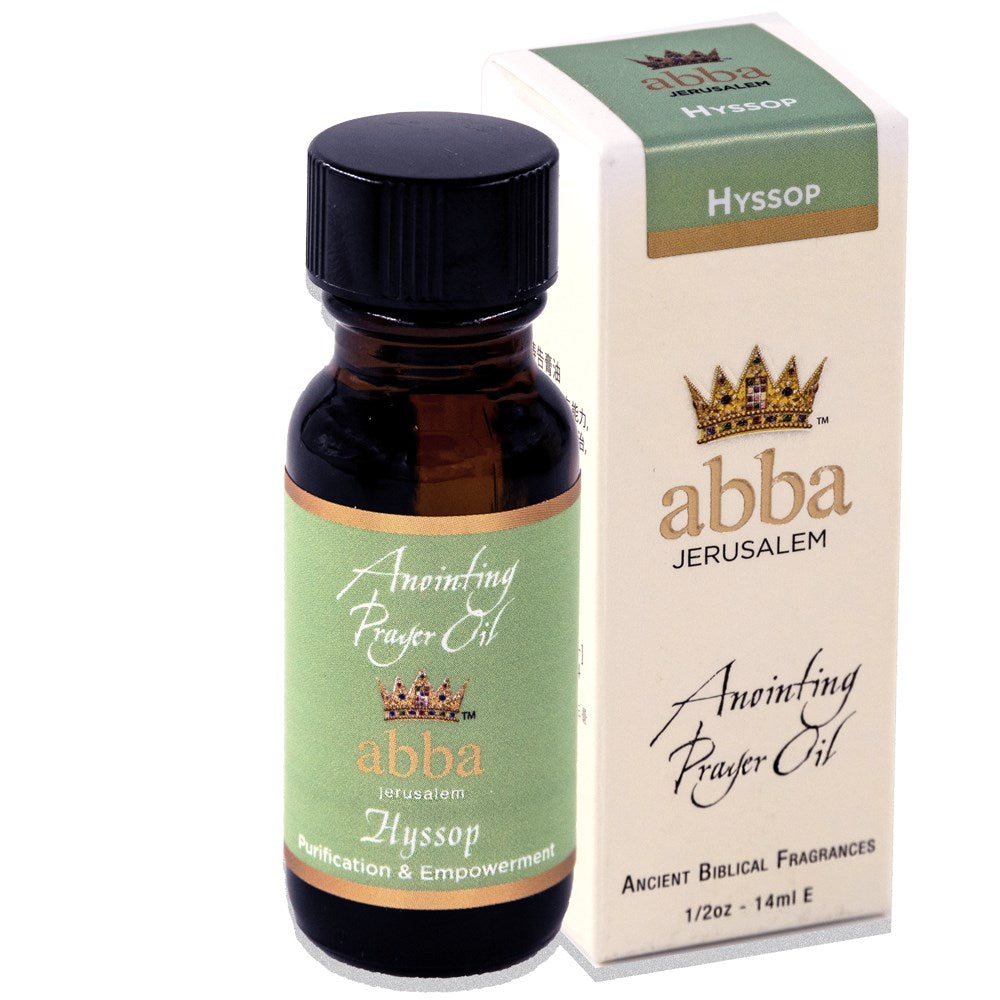 Abba Hyssop Anointing Oil Small