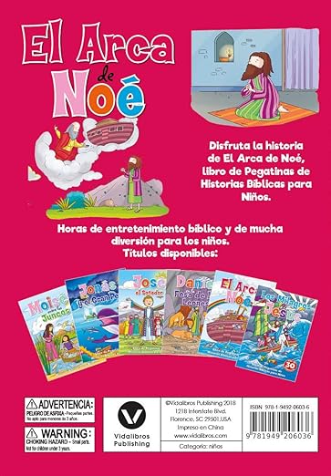 El Arca de Noé - Libro de Pegatinas