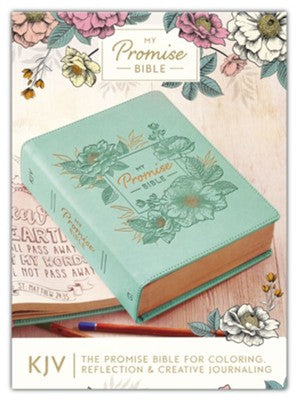 KJV My Promise Bible--imitation leather, teal