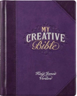 KJV My Creative Bible--imitation leather, purple